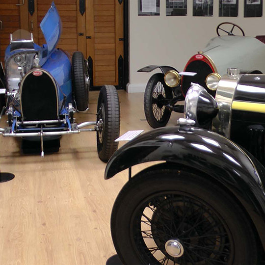 Surrounded by automotive greatness